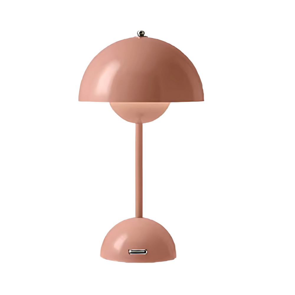 Ikonisk Retro Bordslampa – Flera Färger & USB-laddning