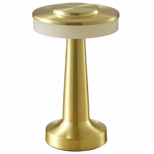 Modern Metall Bordslampa – Dimbart LED med USB-laddning