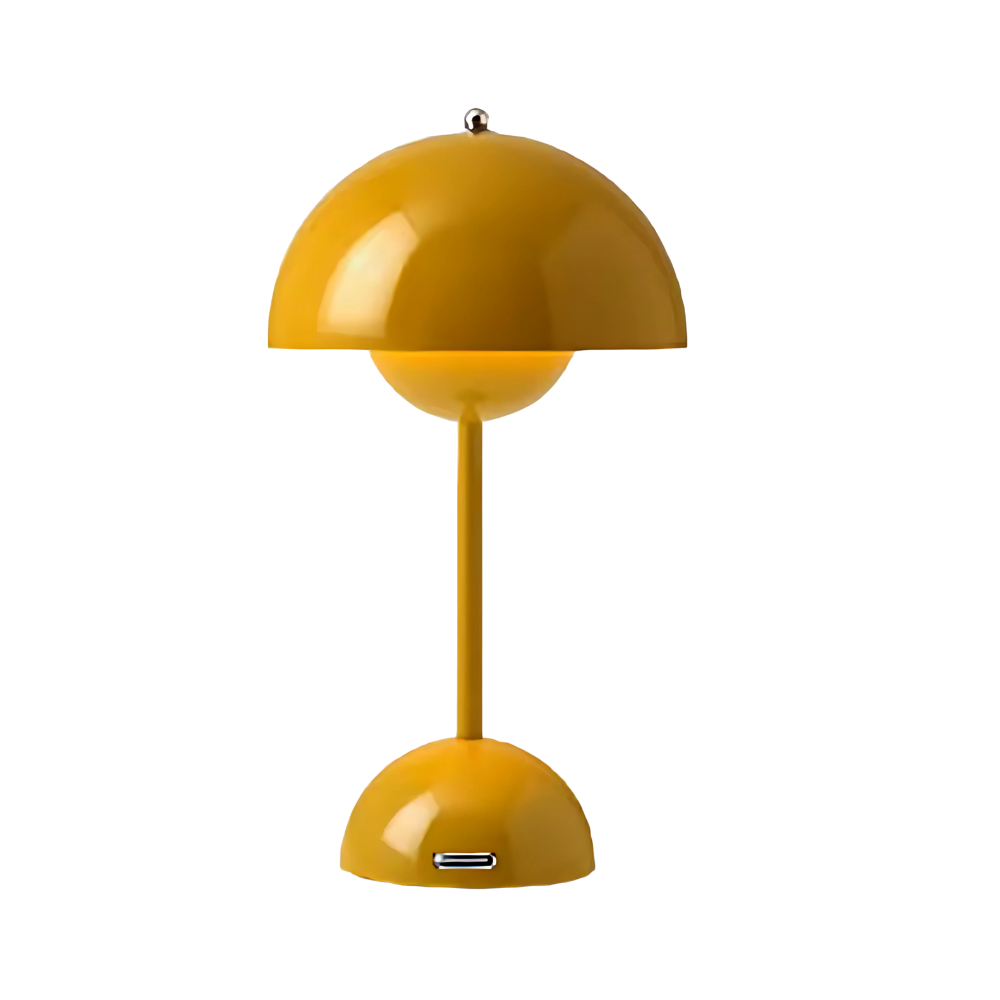 Ikonisk Retro Bordslampa – Flera Färger & USB-laddning