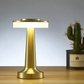 Modern Metall Bordslampa – Dimbart LED med USB-laddning