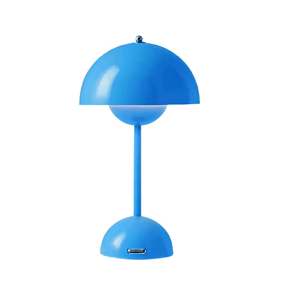 Ikonisk Retro Bordslampa – Flera Färger & USB-laddning