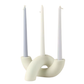 Skulptural Ljusstake i Keramik – Modern Design i 2 Varianter