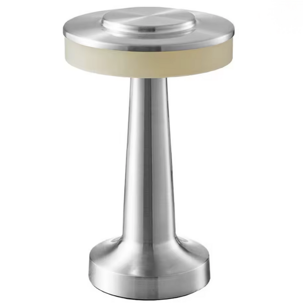 Modern Metall Bordslampa – Dimbart LED med USB-laddning